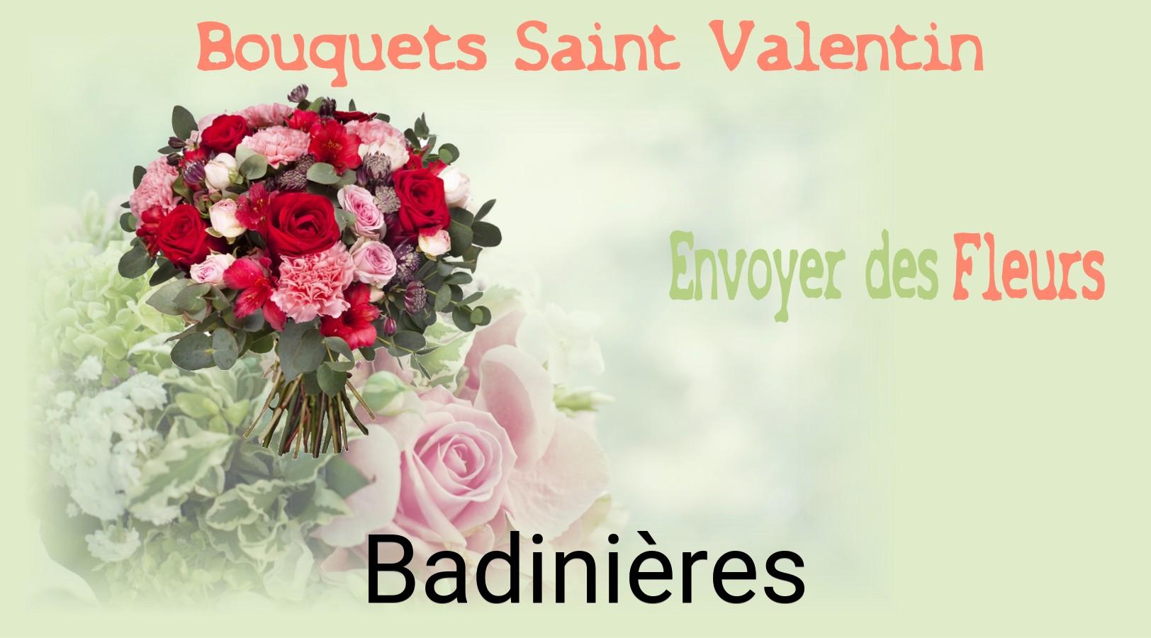 Roses de Saint-Valentin livrées à Badinières